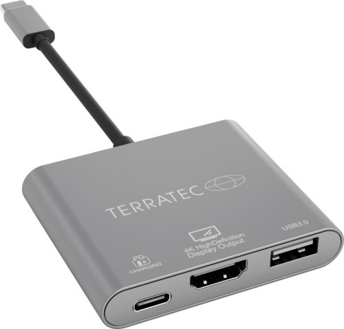 TERRATEC Tabletständer iTab M silber Aluminium