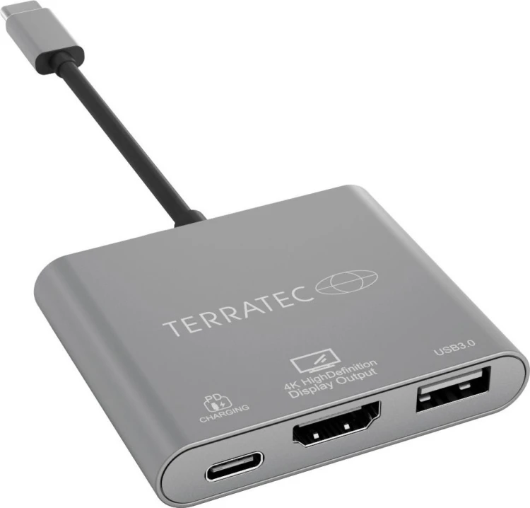 TERRATEC Tabletständer iTab M silber Aluminium