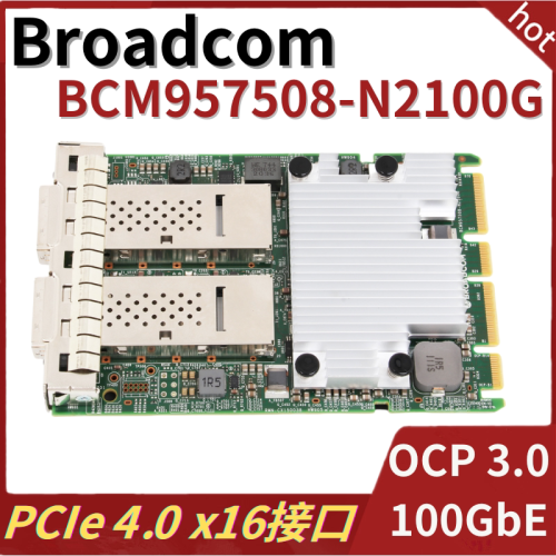 RAID BROADCOM N2100G 2x 100G QSFP56 OCP 3.0 (B)