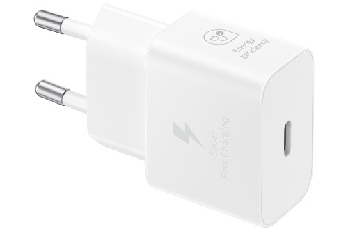 Samsung EP-T2510 Smartfon Biały Prąd przemienny, USB Szybkie ładowanie Wewnętrzna