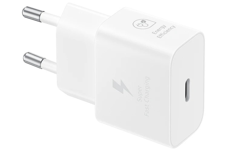 Samsung EP-T2510 Smartfon Biały Prąd przemienny, USB Szybkie ładowanie Wewnętrzna