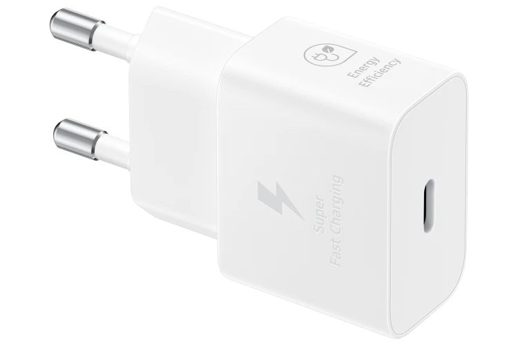 Samsung EP-T2510 Smartfon Biały Prąd przemienny, USB Szybkie ładowanie Wewnętrzna