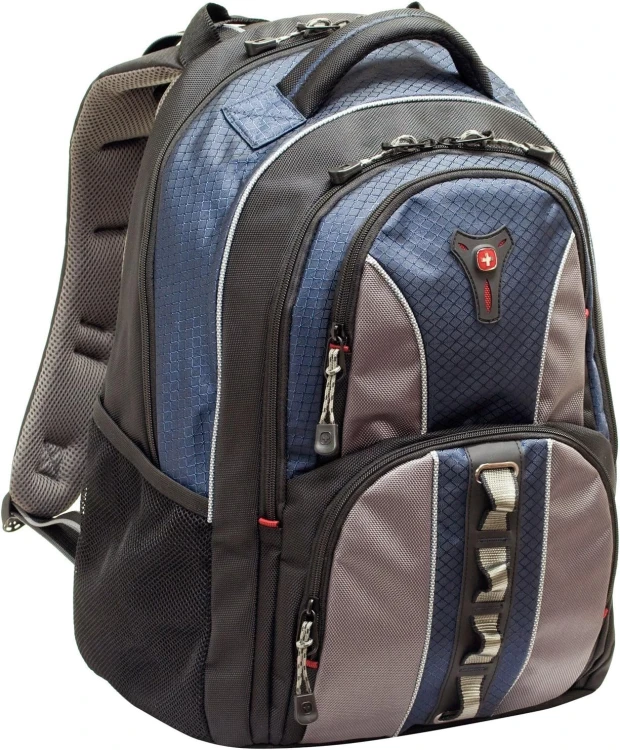 WENGER Cobalt Notebook Rucksack fuer 35,8 bis 39,6cm 14,1 bis 15,6Zoll Tablet, Laptop blau
