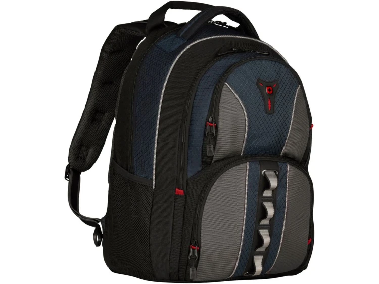 WENGER Cobalt Notebook Rucksack fuer 35,8 bis 39,6cm 14,1 bis 15,6Zoll Tablet, Laptop blau