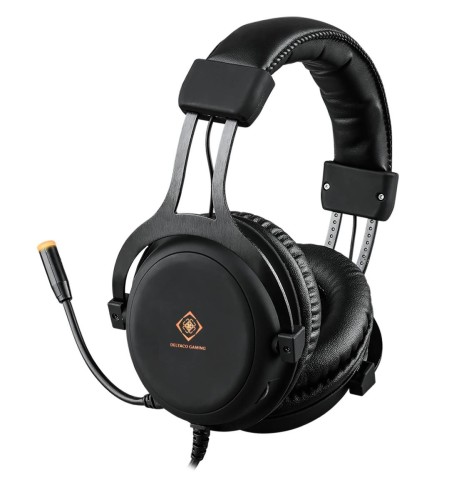 Deltaco Headset Gaming Stereo Klinke LED pink