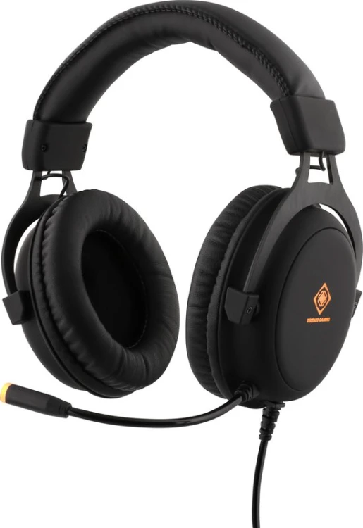 Deltaco Headset Gaming Stereo Klinke LED pink