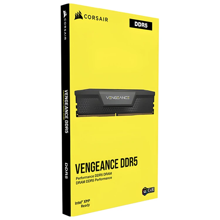 32GB PC 6000 CL38 CORSAIR KIT (2x16GB) VENGEANCE Black retail