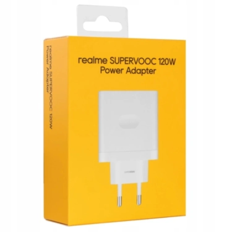 Realme 120W USB-A SuperVooc Power Adapter white