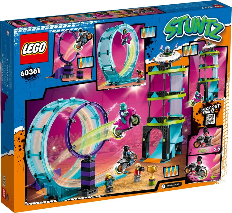 LEGO City Stuntz 60361 Ultimative Stuntfahrer-Challenge