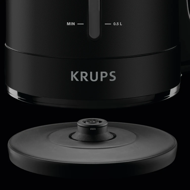 Krups BW2448 czajnik elektryczny 1,6 l Czarny