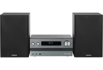 Kenwood M-918DAB-H domowe urządzenie audio System micro domowego audio 10 W Aluminium, Czarny