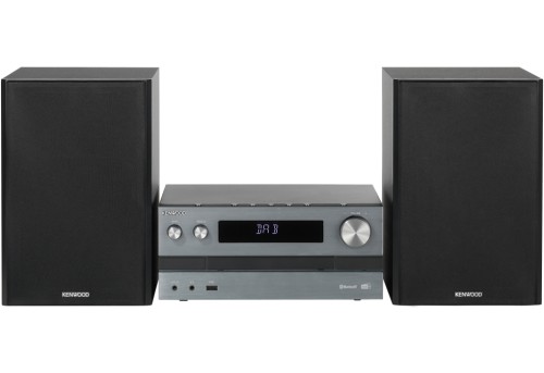 Kenwood M-918DAB-H domowe urządzenie audio System micro domowego audio 10 W Aluminium, Czarny