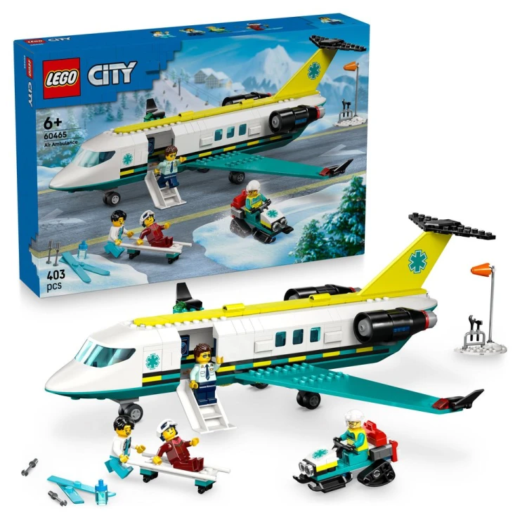 LEGO 60465 City Notfallrettungsflugzeug