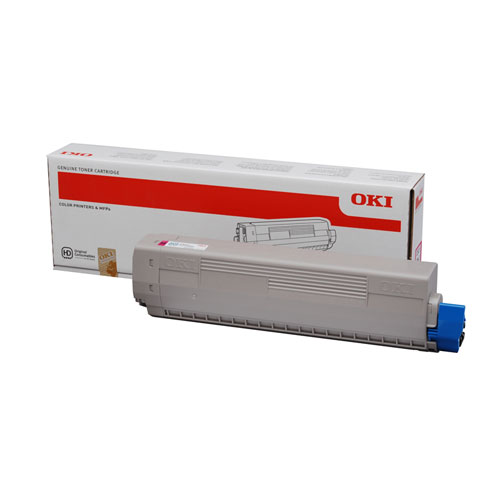 Toner OKI 44844506 Purpurowy (Magenta) do C831 / C841 (10 000 str.)