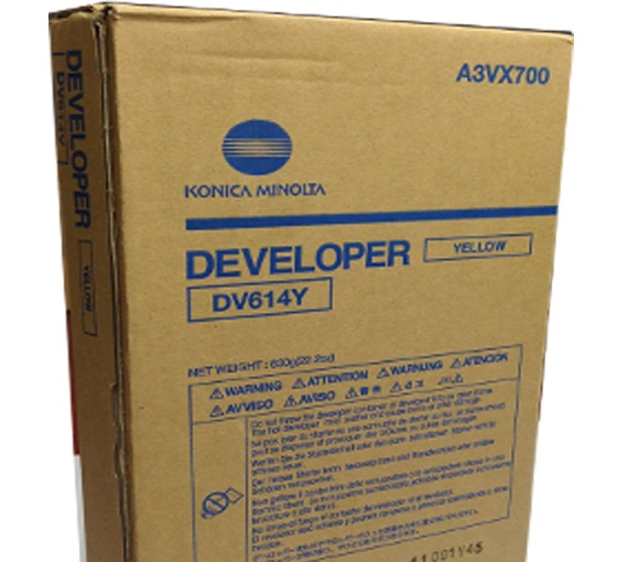 Deweloper Konica Minolta DV-614Y Żółty (A3VX700) bizhub PRESS C1060 / C1070